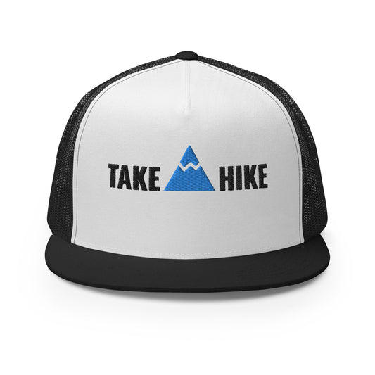 "Take a Hike" Blue Mtn. Trucker Cap